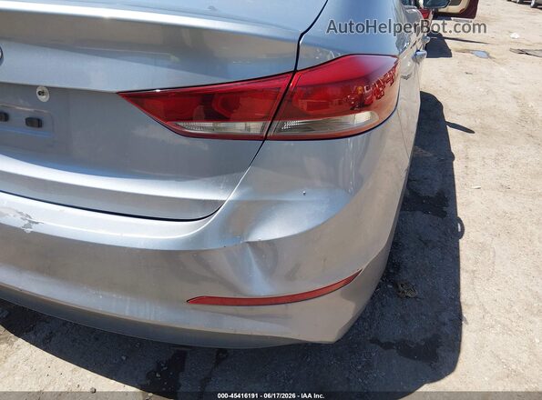 5NPD74LF2HH164191 2017 HYUNDAI ELANTRA Silver Front view