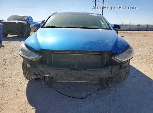 5NPD74LF2HH164854 2017 HYUNDAI ELANTRA Blue Դիմացի տեսք