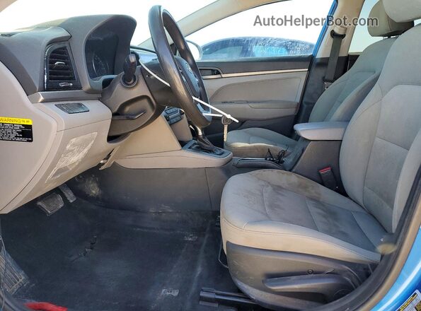 5NPD74LF2HH164854 2017 HYUNDAI ELANTRA Blue Սալոնի դիմացի տեսք