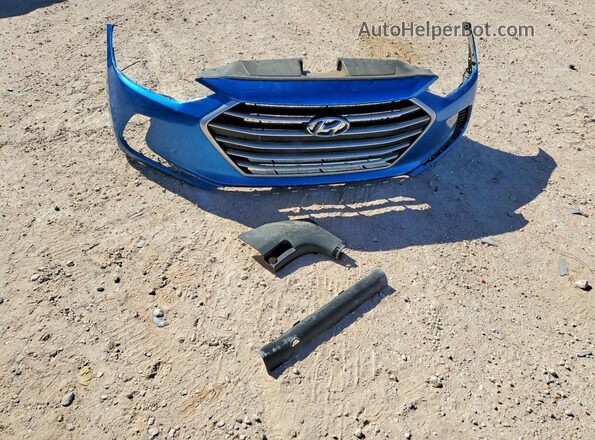 5NPD74LF2HH164854 2017 HYUNDAI ELANTRA Blue Շարժիչի բաժամունքի տեսք