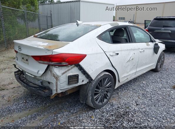 5NPD74LF2HH177359 2017 HYUNDAI ELANTRA Белый Задняя правая четверть