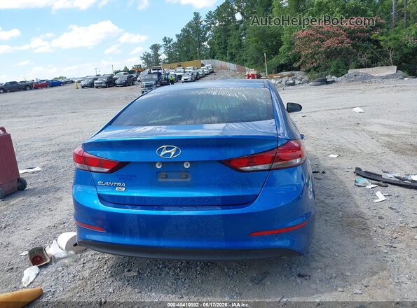 5NPD74LF2JH341375 2018 HYUNDAI ELANTRA Blue 