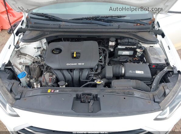 5NPD74LF2JH393623 2018 HYUNDAI ELANTRA White Vista trasera