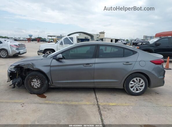 5NPD74LF2JH398482 2018 HYUNDAI ELANTRA Gray Панорамний вид салону 360°