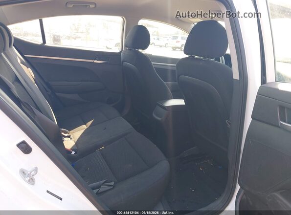 5NPD74LF2KH473084 2019 HYUNDAI ELANTRA White Вид наклейки з VIN-кодом
