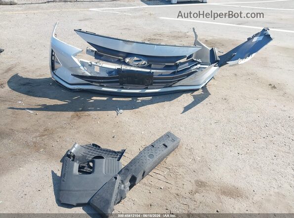 5NPD74LF2KH473084 2019 HYUNDAI ELANTRA White Вид щитка приладів