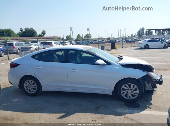 5NPD74LF2KH473084 2019 HYUNDAI ELANTRA White 