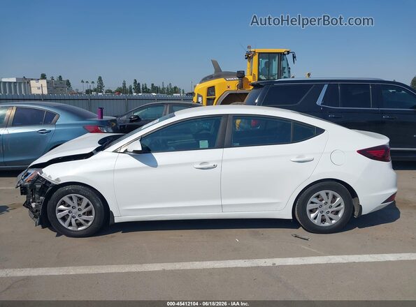 5NPD74LF2KH473084 2019 HYUNDAI ELANTRA White 