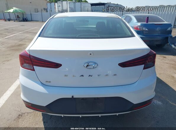 5NPD74LF2KH473084 2019 HYUNDAI ELANTRA White 