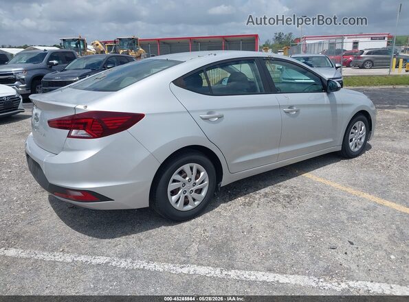 5NPD74LF2KH486689 2019 HYUNDAI ELANTRA Silver Tył prawy