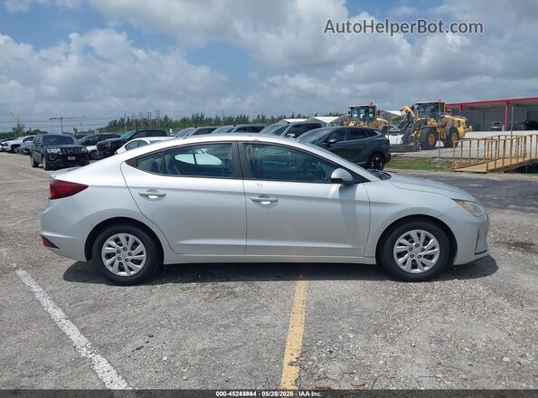 5NPD74LF2KH486689 2019 HYUNDAI ELANTRA Silver Widok wnętrza 360 stopni