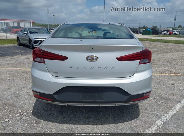 5NPD74LF2KH486689 2019 HYUNDAI ELANTRA Silver 
