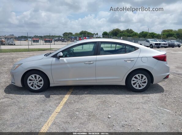 5NPD74LF2KH486689 2019 HYUNDAI ELANTRA Silver 