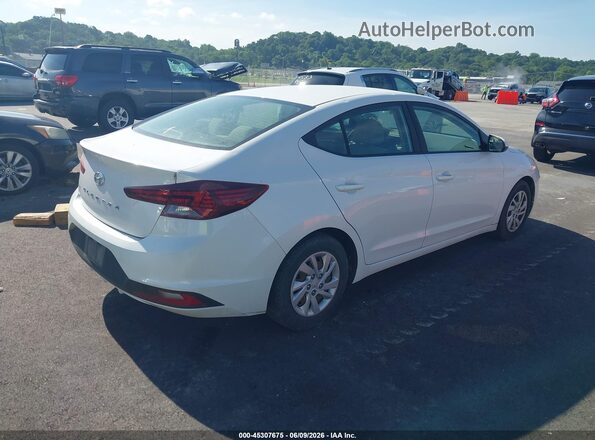 5NPD74LF2KH486790 2019 HYUNDAI ELANTRA White Rear right