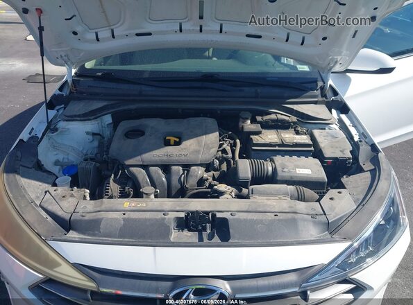 5NPD74LF2KH486790 2019 HYUNDAI ELANTRA White Rear view