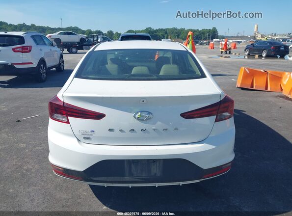 5NPD74LF2KH486790 2019 HYUNDAI ELANTRA White 