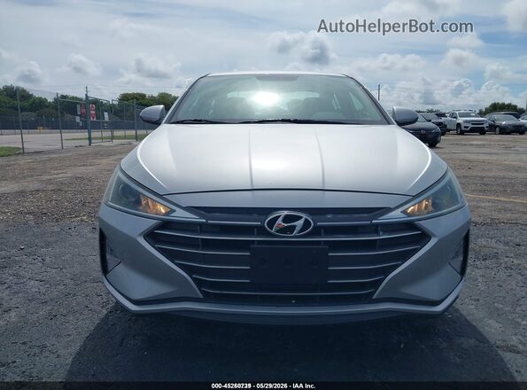 5NPD74LF2KH488135 2019 HYUNDAI ELANTRA Silver Вид спереду