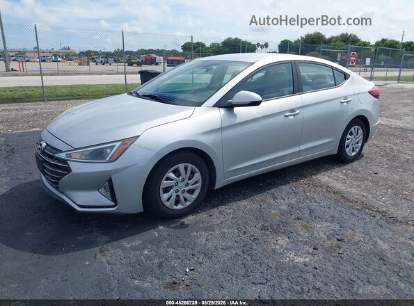 5NPD74LF2KH488135 2019 HYUNDAI ELANTRA Silver Передня ліва чверть
