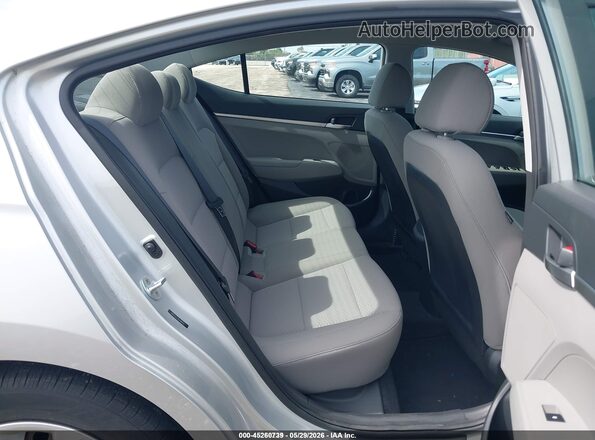 5NPD74LF2KH488135 2019 HYUNDAI ELANTRA Silver Вид наклейки з VIN-кодом