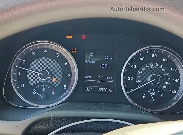 5NPD74LF2KH490466 2019 HYUNDAI ELANTRA Silver Սարքավորումների վահանակի տեսք