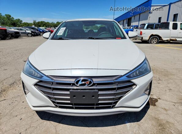 5NPD74LF2KH492315 2019 HYUNDAI ELANTRA White Vista frontal