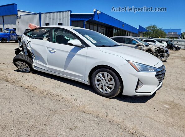 5NPD74LF2KH492315 2019 HYUNDAI ELANTRA White Delantero derecho