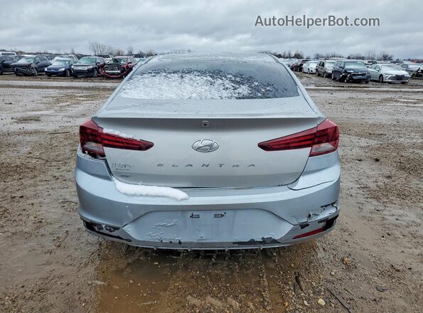 5NPD74LF2LH590259 2020 HYUNDAI ELANTRA Silver უკანა ხედი