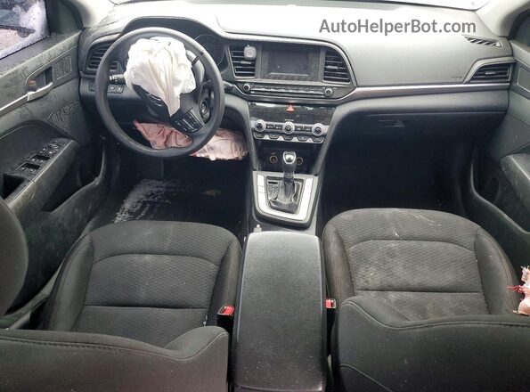5NPD74LF2LH590259 2020 HYUNDAI ELANTRA Silver წინა პანელის ხედი