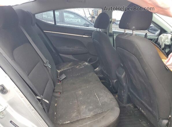 5NPD74LF2LH590259 2020 HYUNDAI ELANTRA Silver უკანა სავარძლების ხედი