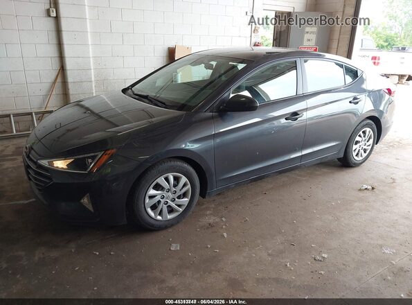 5NPD74LF2LH603480 2020 HYUNDAI ELANTRA Black Vista tres cuartos delantera izquierda