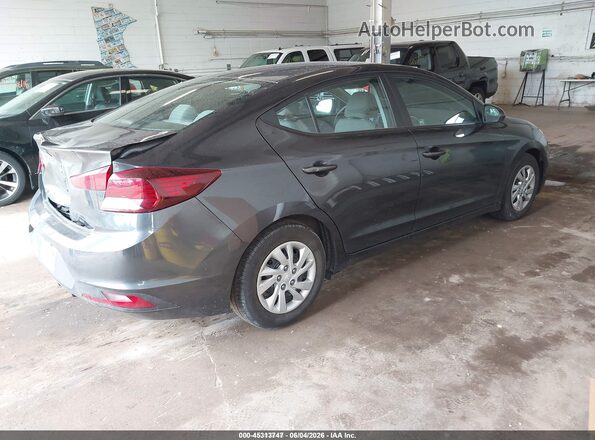 5NPD74LF2LH603480 2020 HYUNDAI ELANTRA Black Trasero derecho