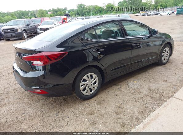 5NPD74LF2LH606427 2020 HYUNDAI ELANTRA Black Trasero derecho