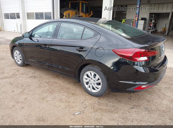 5NPD74LF2LH606427 2020 HYUNDAI ELANTRA Black Trasero izquierdo