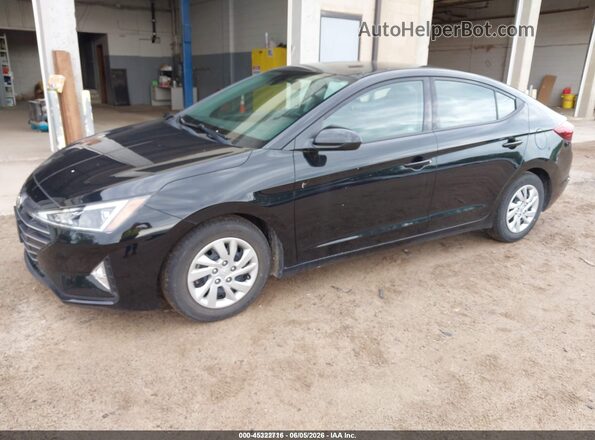 5NPD74LF2LH606427 2020 HYUNDAI ELANTRA Black Vista tres cuartos delantera izquierda