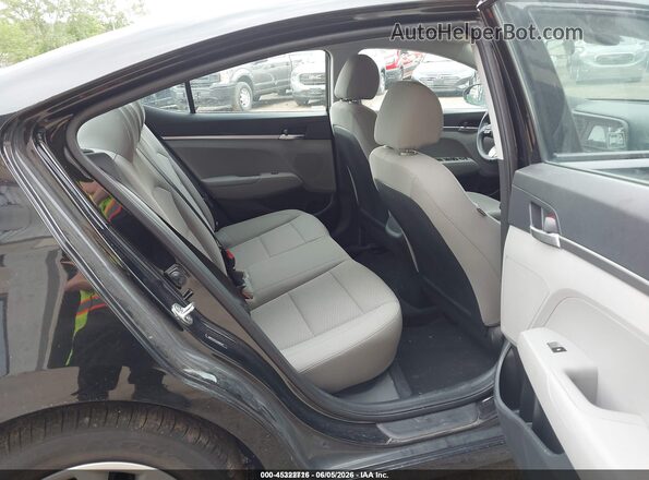 5NPD74LF2LH606427 2020 HYUNDAI ELANTRA Black Vista de la etiqueta del VIN