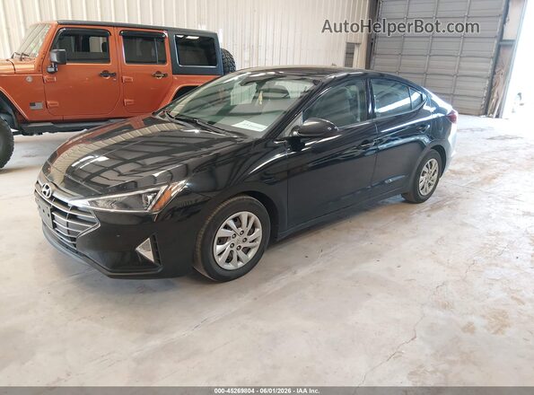 5NPD74LF2LH607464 2020 HYUNDAI ELANTRA Black Vista tres cuartos delantera izquierda