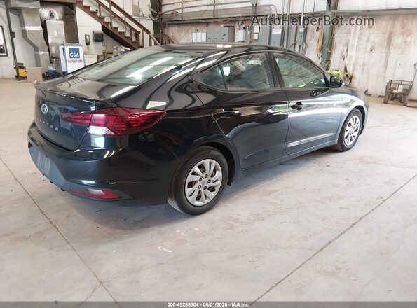 5NPD74LF2LH607464 2020 HYUNDAI ELANTRA Black Trasero derecho