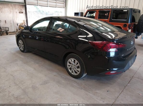 5NPD74LF2LH607464 2020 HYUNDAI ELANTRA Black Trasero izquierdo