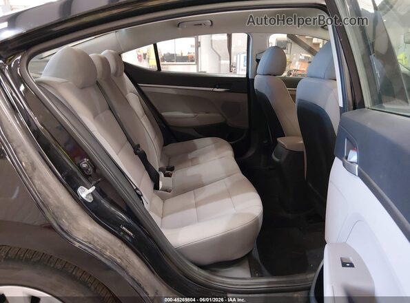5NPD74LF2LH607464 2020 HYUNDAI ELANTRA Black Vista de la etiqueta del VIN