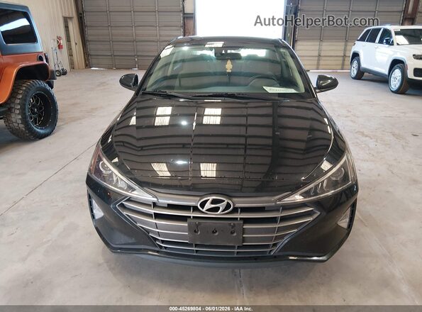 5NPD74LF2LH607464 2020 HYUNDAI ELANTRA Black Vista del cuadro de instrumentos