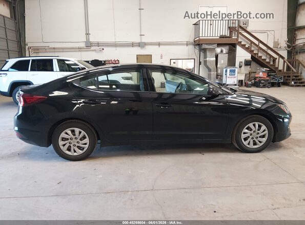 5NPD74LF2LH607464 2020 HYUNDAI ELANTRA Black Vista interior trasera