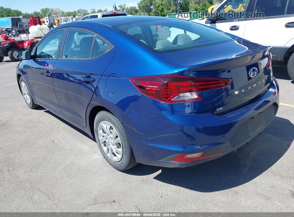 5NPD74LF2LH616231 2020 HYUNDAI ELANTRA Blue 