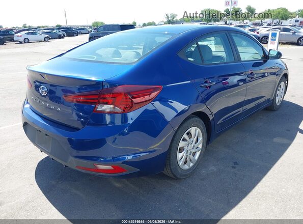 5NPD74LF2LH616231 2020 HYUNDAI ELANTRA Blue 