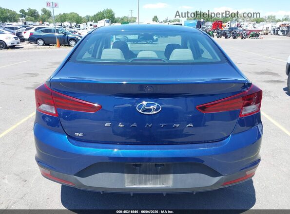 5NPD74LF2LH616231 2020 HYUNDAI ELANTRA Blue 
