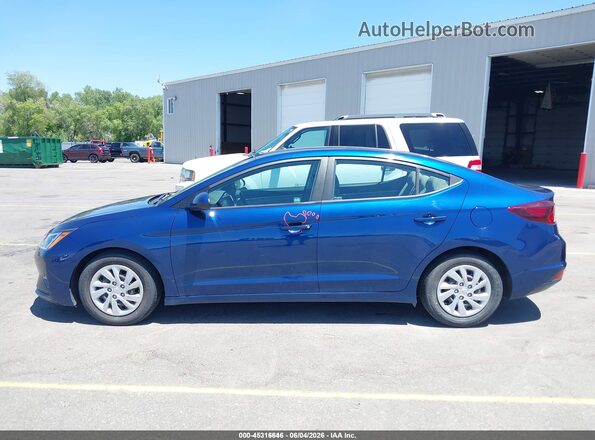 5NPD74LF2LH616231 2020 HYUNDAI ELANTRA Blue 