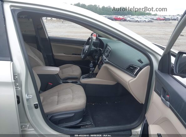 5NPD74LF3HH101701 2017 HYUNDAI ELANTRA Beige Widok wnętrza z przodu
