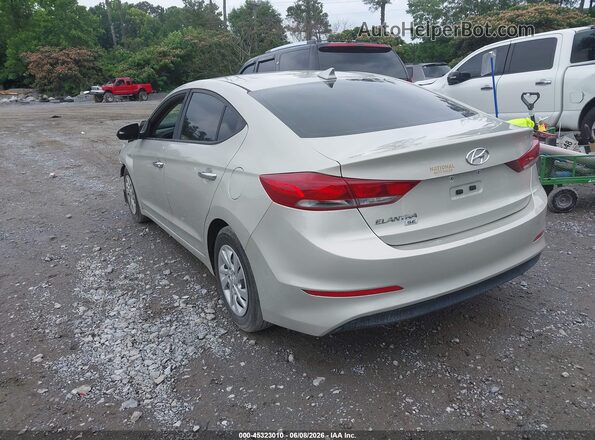 5NPD74LF3HH101701 2017 HYUNDAI ELANTRA Beige Tył lewy