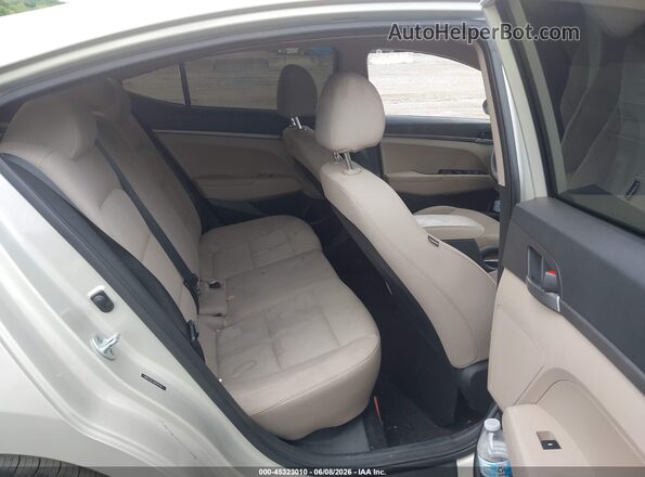 5NPD74LF3HH101701 2017 HYUNDAI ELANTRA Beige Widok naklejki z numerem VIN