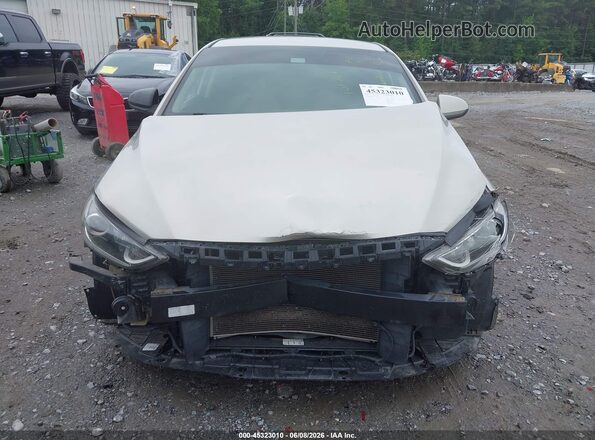 5NPD74LF3HH101701 2017 HYUNDAI ELANTRA Beige Widok zestawu wskaźników