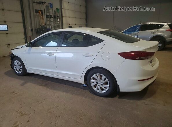 5NPD74LF3HH122113 2017 HYUNDAI ELANTRA White Rear left